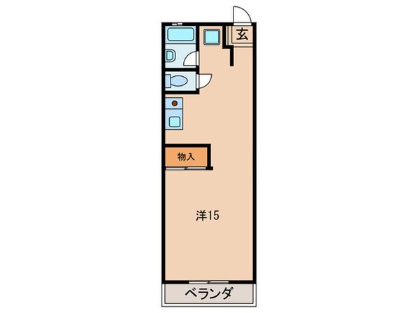 陽明館２の物件間取画像